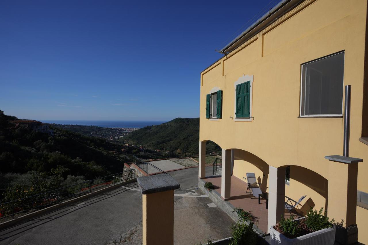 La Casa Col Portico Apartment Leivi Bagian luar foto