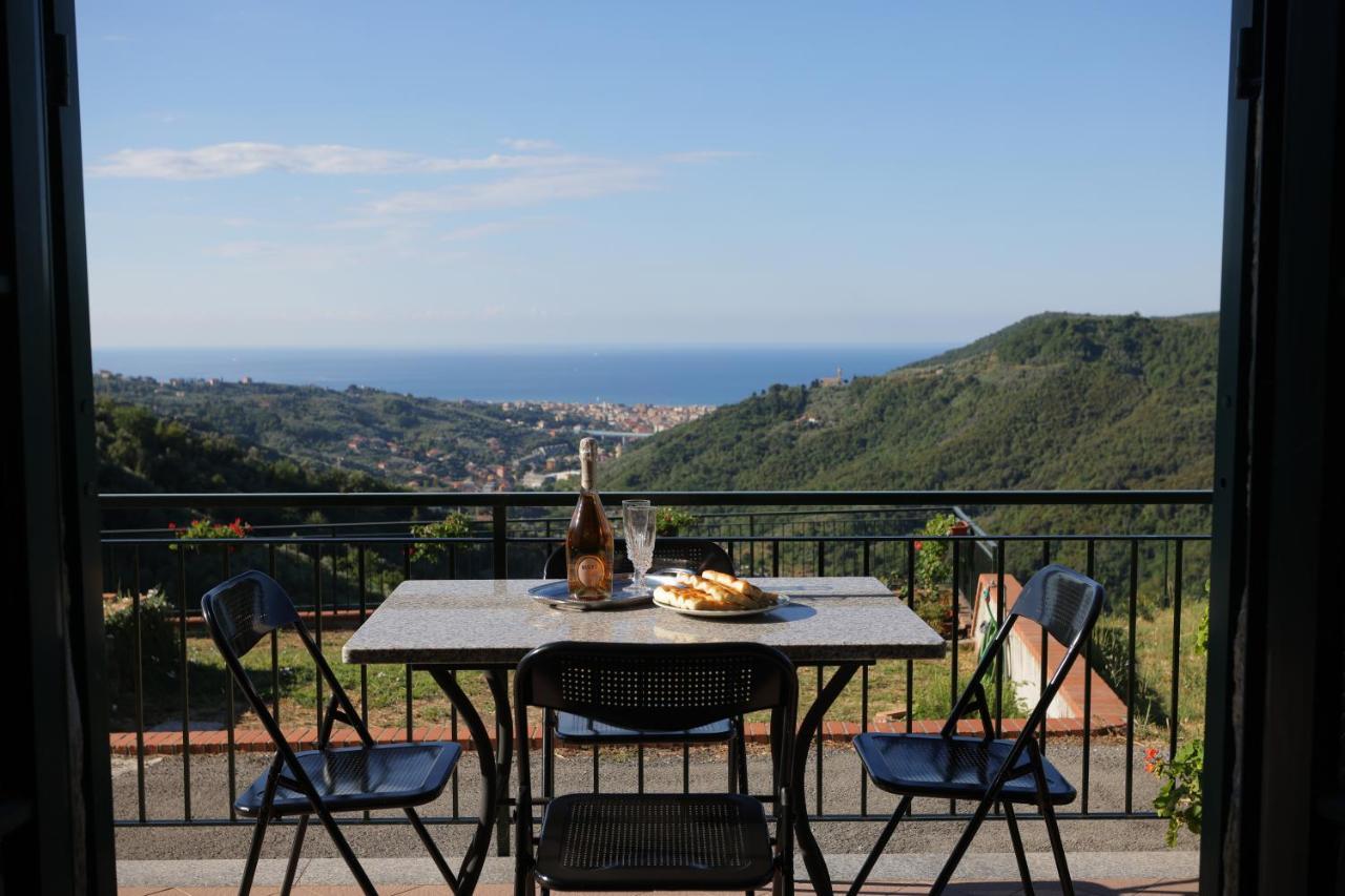 La Casa Col Portico Apartment Leivi Bagian luar foto