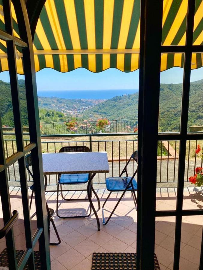 La Casa Col Portico Apartment Leivi Bagian luar foto