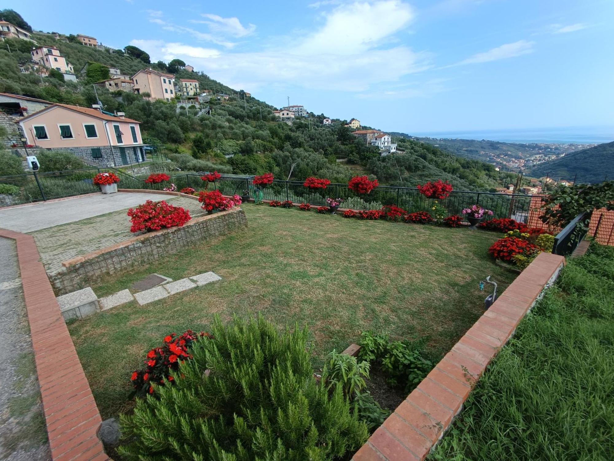 La Casa Col Portico Apartment Leivi Bagian luar foto